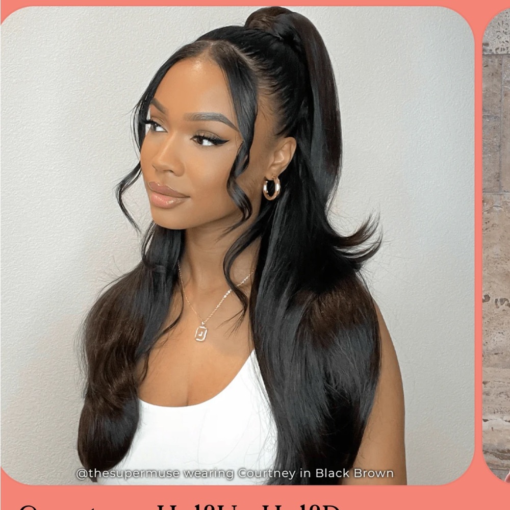 INH Courtney Half Up Half Down extensions